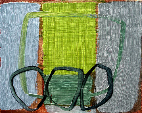 oil  25 x 25 cm SOLD